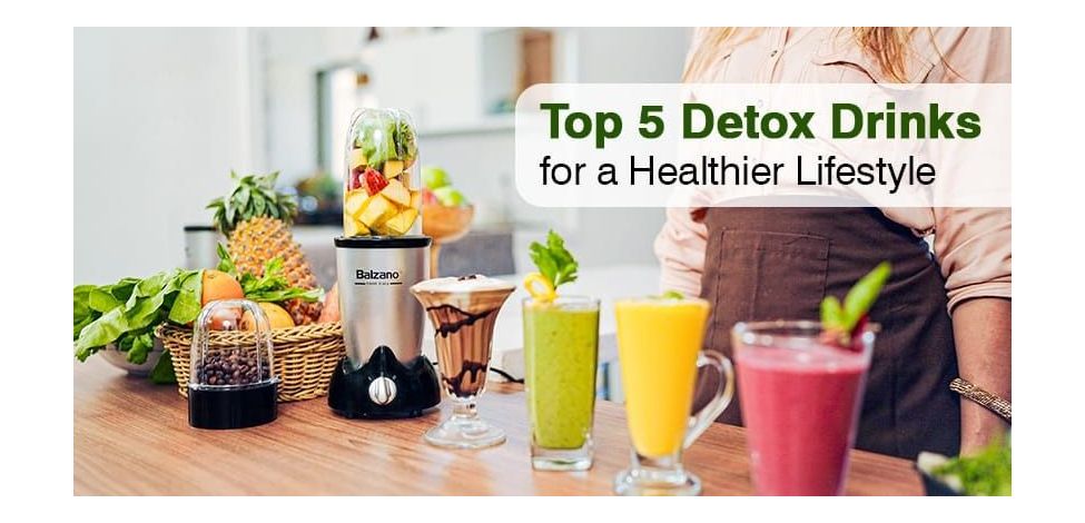 TOP 5 DETOX DRINKS