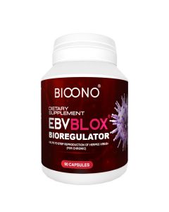 Bioregulator EBVBLOX (EPI EBV) for the prevention of Epstein-Barr virus Super Peptide - 90 Veg Capsules