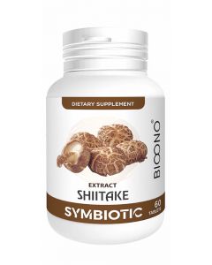 Symbiotic Bioono with Shiitake 600mg 60 Tablets
